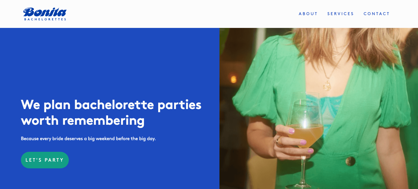 Bonita Bachelorettes website